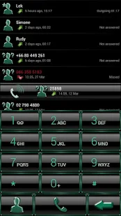 免費下載個人化APP|exDialer GlassMetalFrameBGreen app開箱文|APP開箱王