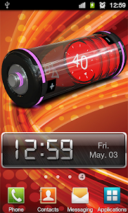 Lastest 3D Design Battery Widget R2 APK for Android