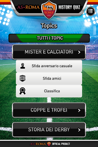 【免費體育競技App】AS Roma History Quiz-APP點子