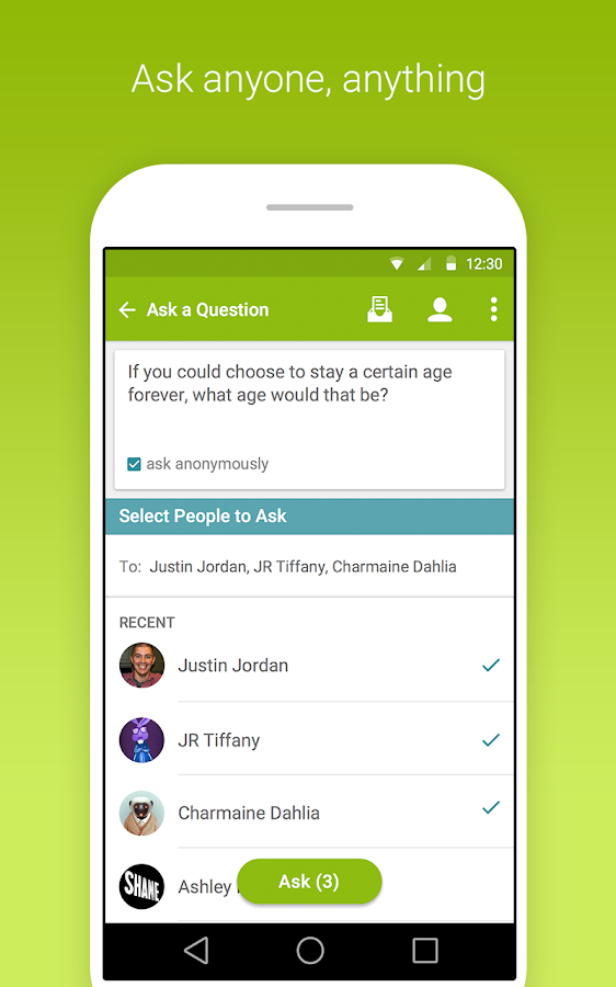 Kiwi - Q&A - screenshot
