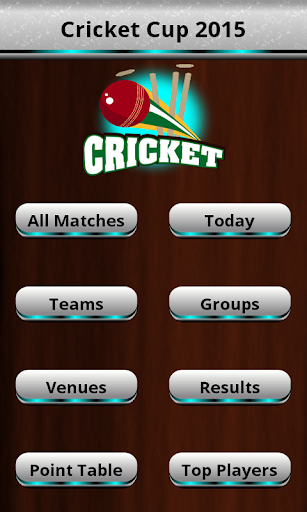 Cricket Cup 2015 Fixtures