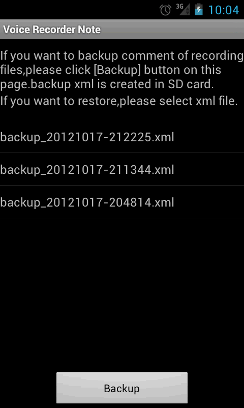Voice Recorder Note Plugin Screen 3