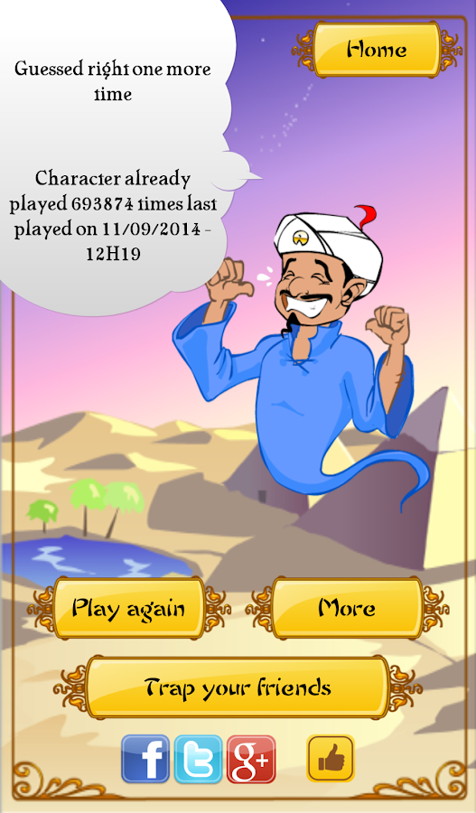 Akinator the Genie FREE - screenshot