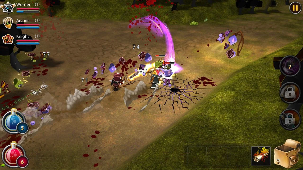 Elements: Epic Heroes - screenshot