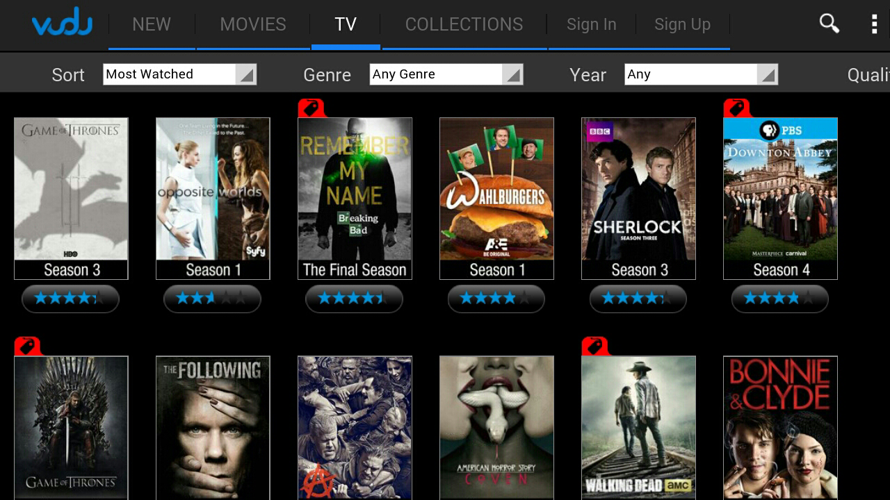 where does vudu store downloaded movies android