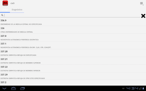 CIE9 Codificación español - náhled