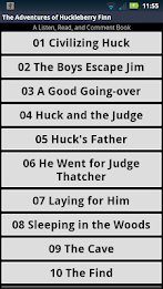 Adventures of Huck Finn audio poster 6
