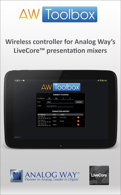 Android application AW Toolbox screenshort