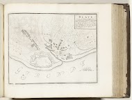 Plattegrond van Blaye, ca. 1693-1696