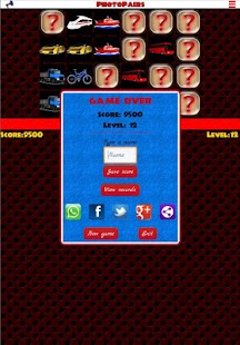 PhotoPairs. Memory game. Screenshots 3