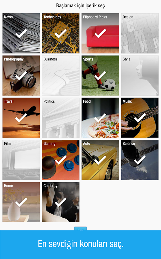 Flipboard: Sosyal Haber Dergin - screenshot
