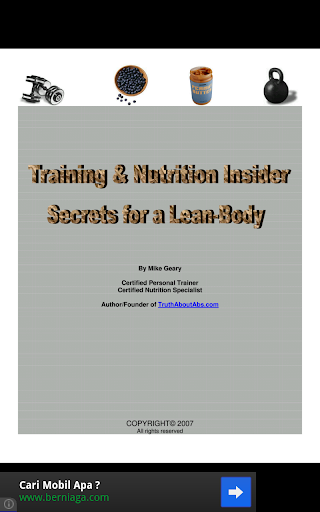 Insider Secret for a Lean-Body