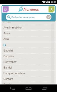 Numéros Screen 2
