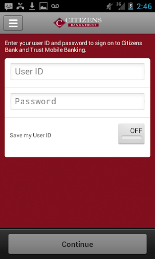 Citizens Bank and Trust Mobile