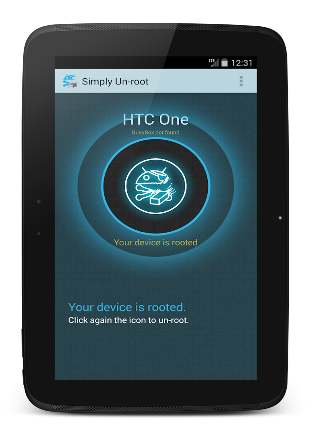 Simply Unroot - screenshot