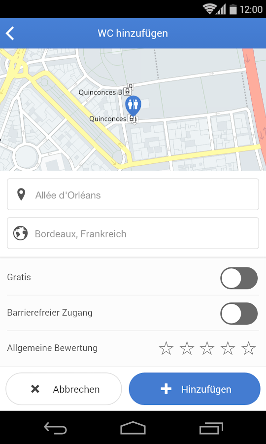   Toilet Finder – Screenshot 