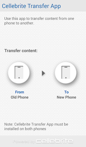 Cellebrite Transfer App