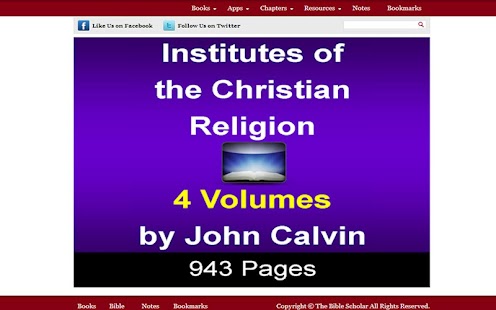 Institutes Christian Religion Screenshots 7
