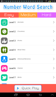 Free Download Number Word Search APK for Android