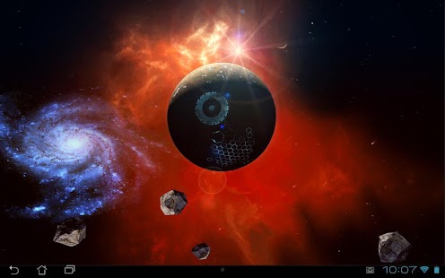 Space Symphony 3D Pro LWP - screenshot