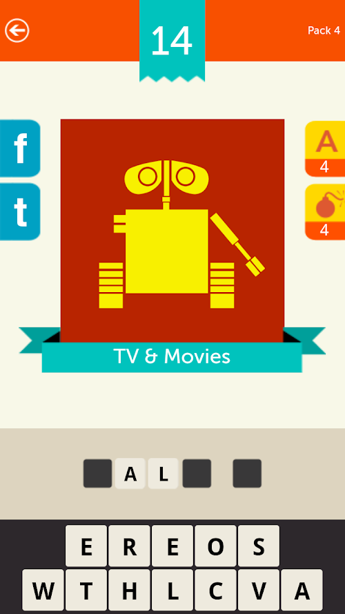 Android application Mega Quiz ~ Pop Culture Game screenshort
