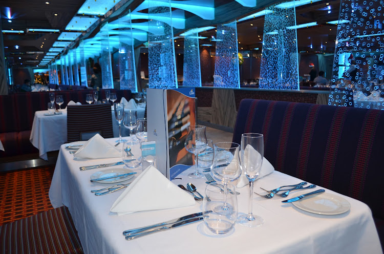 Costa Diadema cruisers' dining options run from the elegant to the casual.
