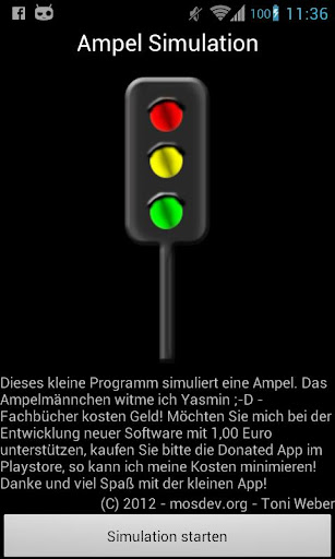 Trafficlight simulation