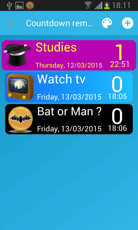  Days Countdown widget: captura de pantalla 