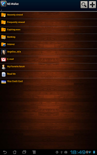 NS Wallet - Password Manager - screenshot thumbnail