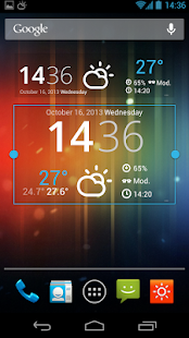 Sunny HK -Weather&Clock Widget Screenshot
