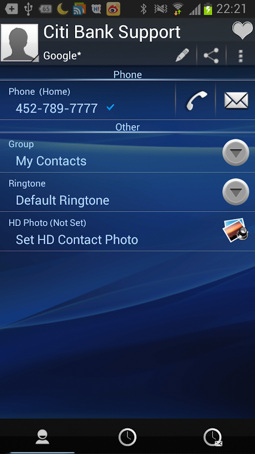 RocketDial Dialer&Contacts Pro - screenshot