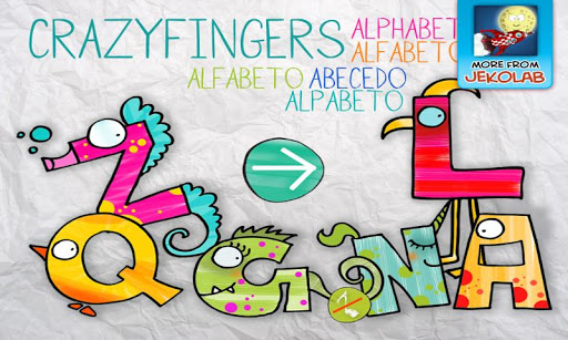 ABC Crazyfingers Alphabet