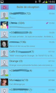 How to install GO SMS Pink blue girl Theme 1.0 unlimited apk for laptop