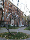 2 Hearts Sculpture