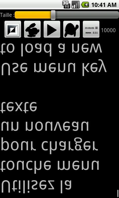 A Prompter for Android - screenshot