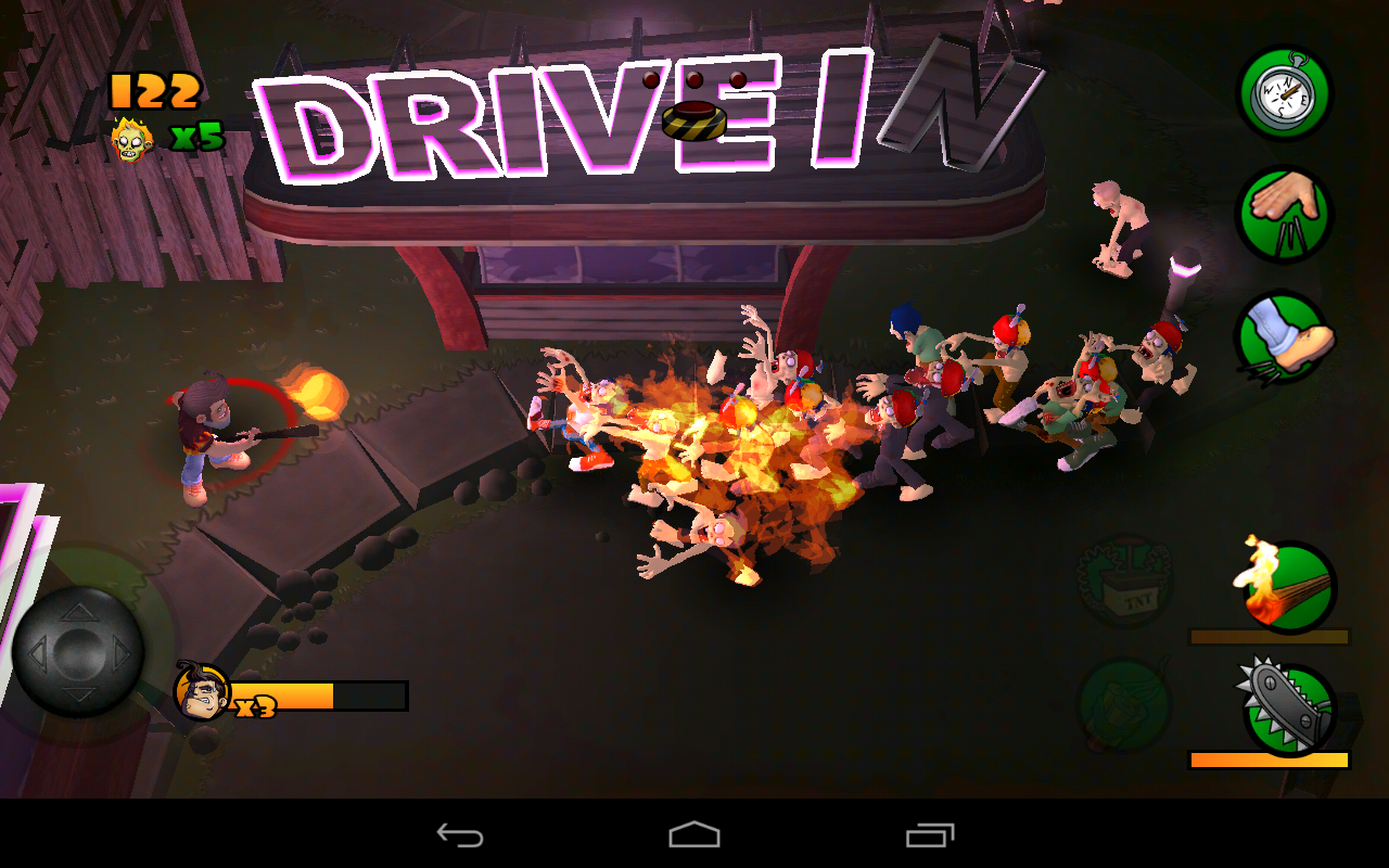 Burn Zombie Burn - screenshot
