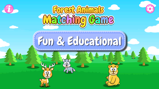 Forest Animals - Matching Game