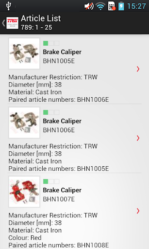 【免費生產應用App】TRW Global Parts & Service-APP點子