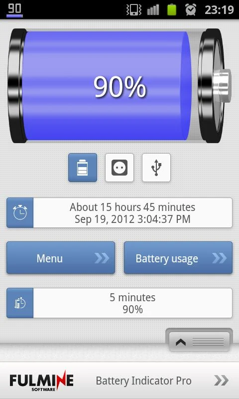    Battery Indicator Pro- screenshot  