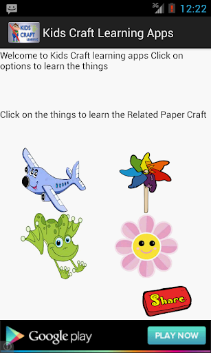 Kids Craft Learning