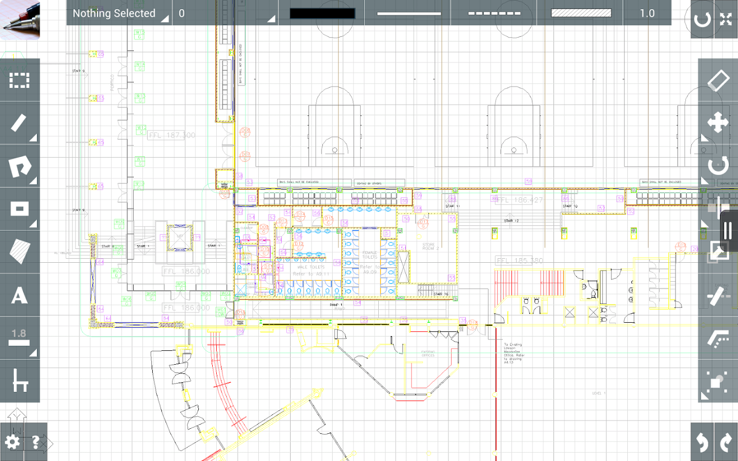 CAD Touch Pro - screenshot