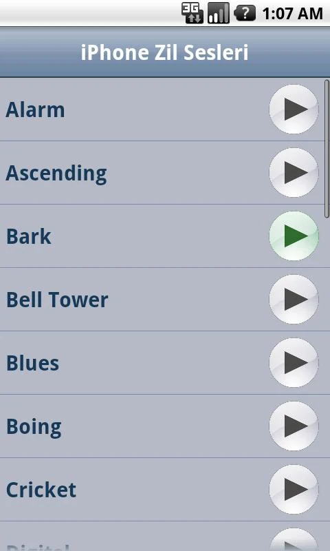 iPhone Zil Sesleri - screenshot