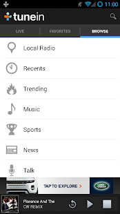 TuneIn Radio - screenshot thumbnail