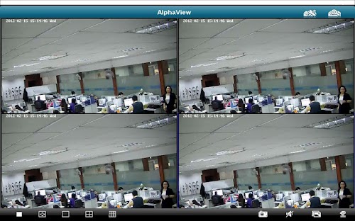 Android application AlphaView screenshort