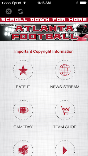 【免費運動App】Atlanta Football STREAM+-APP點子