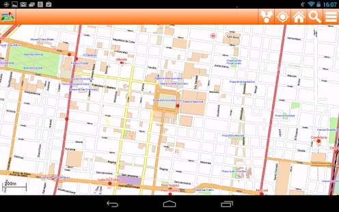 Mexico City Offline mappa Map Screenshots 6