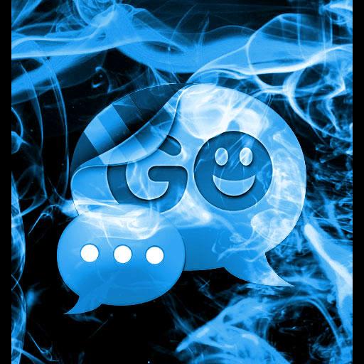 GO短信主題藍火 個人化 App LOGO-APP開箱王