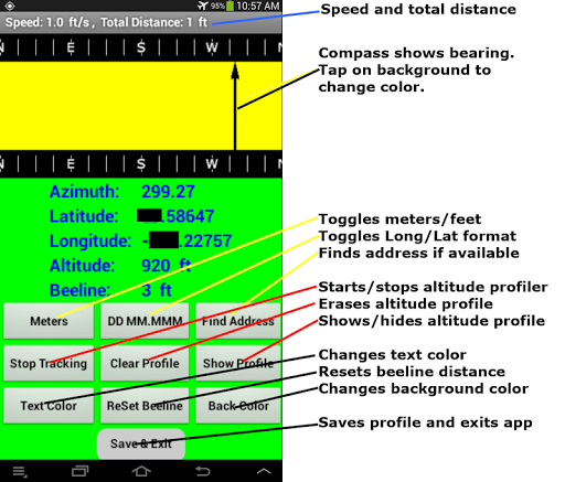 【免費工具App】Compass Beeline Altitude Track-APP點子