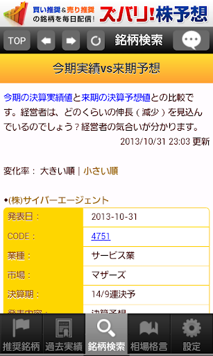 免費下載財經APP|当るズバリ株予想【無料版】株式の買い銘柄＆売り銘柄を毎日公開 app開箱文|APP開箱王