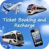 Ticket Booking and Recharge icon